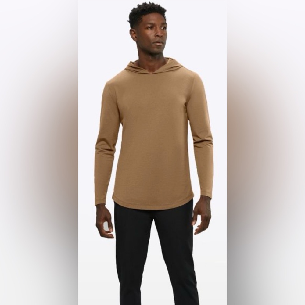 Cuts - Tan Long Sleeve Hoodie